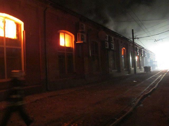 Ночью в Одессе горел отель, восемь погибших
