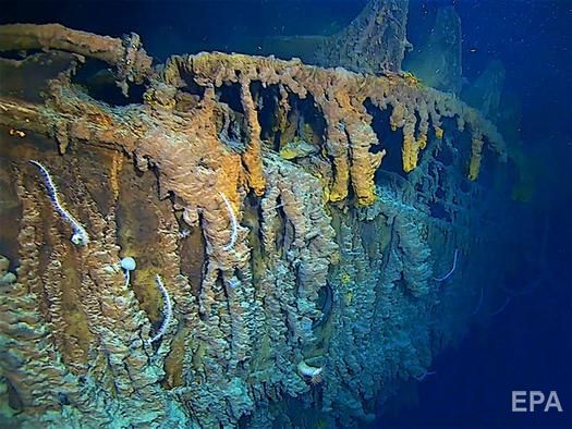 Исследователи показали, как выглядит "Титаник" спустя 107 лет после катастрофы. Видео