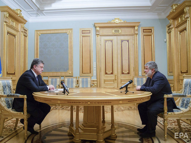 ﻿"Я ніколи не забуду заслуг Порошенка". Коломойський заявив, що на п'ятого президента України тиснули щодо питання націоналізації "ПриватБанку"