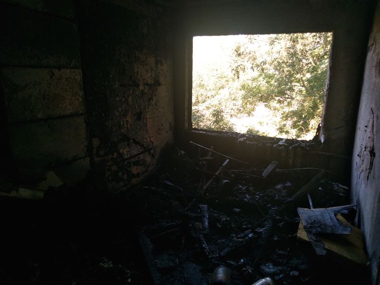 В Херсоне во время пожара в многоэтажном доме погибло два человека – ГСЧС