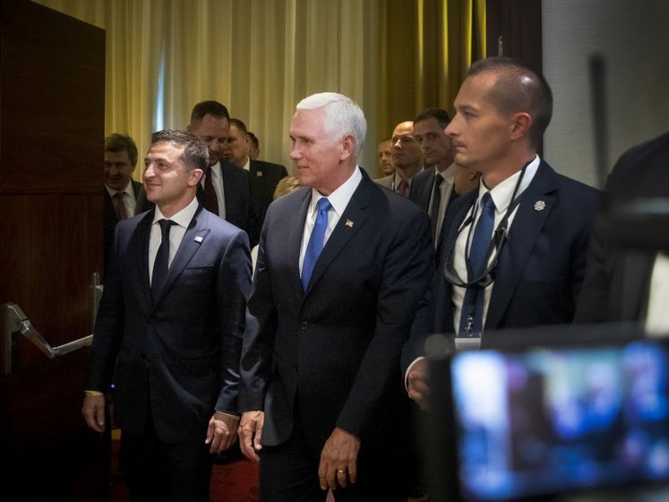 ﻿Зеленський та Пенс обговорили військово-технічну допомогу США Україні, співробітництво в енергетиці та візит українського президента до Вашингтона