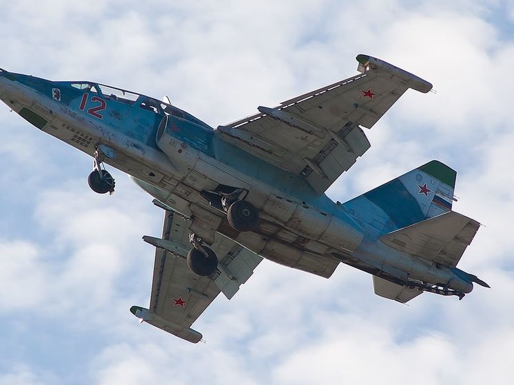 ﻿У Ставропольському краї РФ розбився штурмовик Су-25УБ