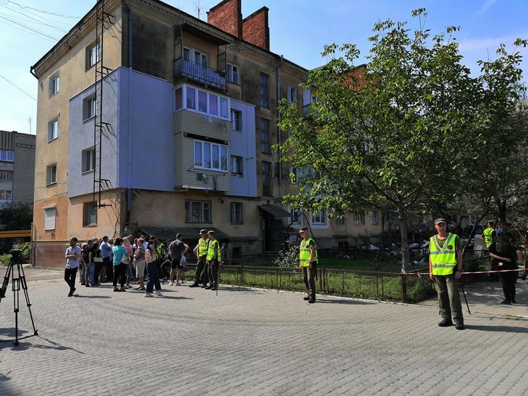 Суд арестовал обрушившийся в Дрогобыче дом