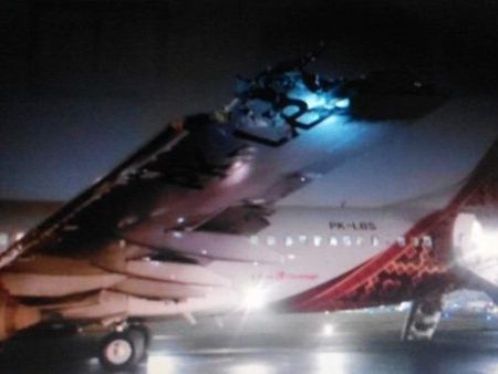 В аэропорту Джакарты столкнулись два самолета, жертв нет