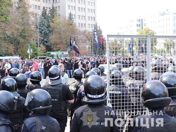 Трое участников конфликта с полицией в Харькове задержаны, им готовят подозрение &ndash; полиция