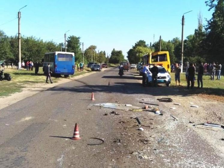 В Одесской области столкнулись две маршрутки, пострадало 19 человек &ndash; полиция