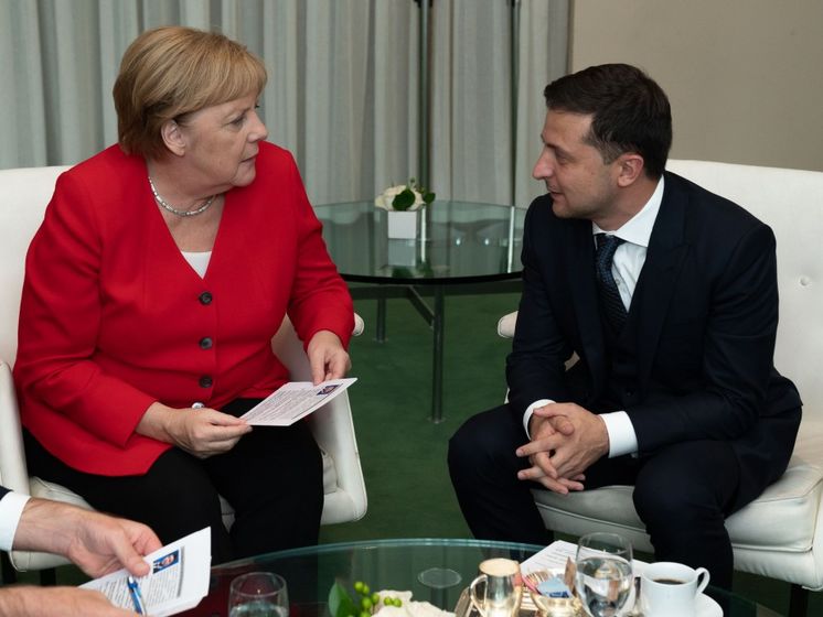 Зеленский и Меркель обсудили в Нью-Йорке подготовку саммита в нормандском формате &ndash; Офис президента