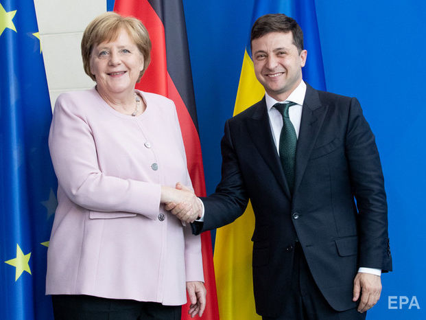 ﻿Зеленський цінує величезний особистий внесок Меркель – посол України