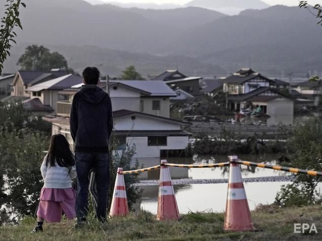 В Японии число жертв тайфуна "Хагибис" увеличилось до 35