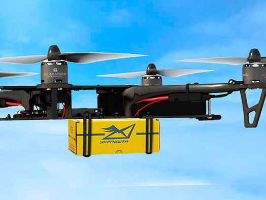 "Укрпошта" проведет тестирование дрона для доставки почты