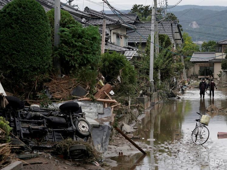 Число жертв тайфуна "Хагибис" в Японии достигло 58 человек