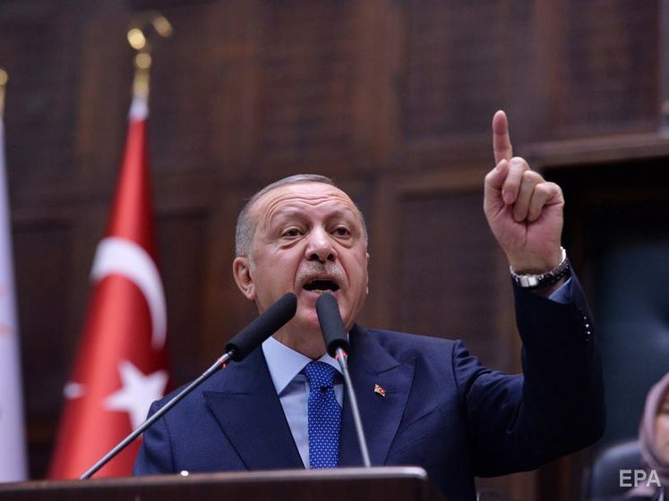 ﻿Ердоган висунув умову для припинення наступу в Сирії