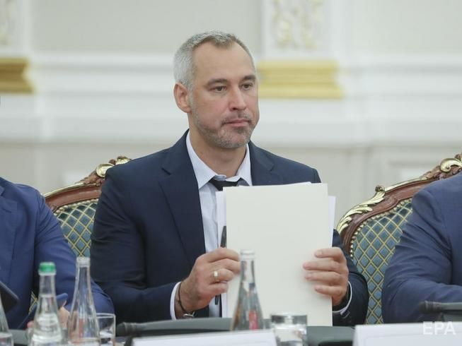 Рябошапка заявил, что Портнов может передать документы по уголовным преступлениям прокурорам ГПУ