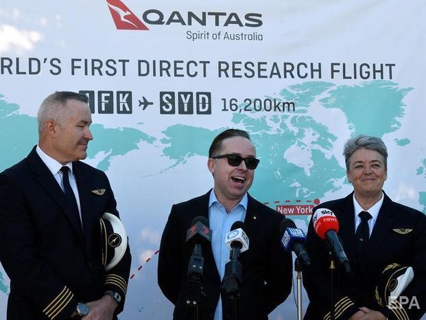 Самолет Qantas совершил самый длинный беспосадочный перелет в истории
