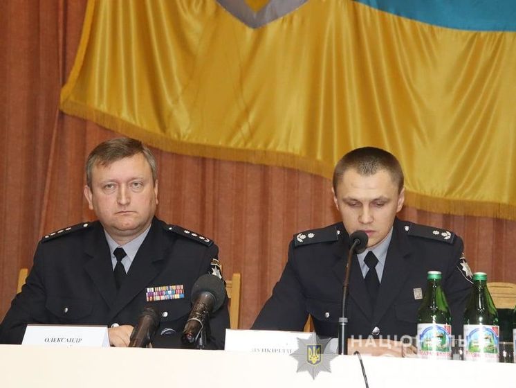 Полицейские Закарпатской области получили нового руководителя