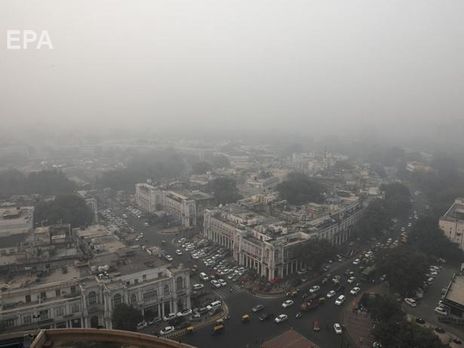 1 ноября в Индии объявили чрезвычайное положение из-за загрязнения воздуха