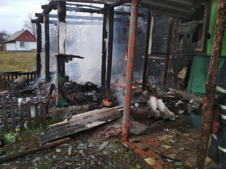 Во время пожара в Житомирской области погиб ребенок