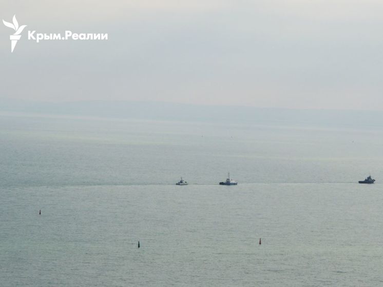﻿Українські військові кораблі виводять із Керчі – ЗМІ