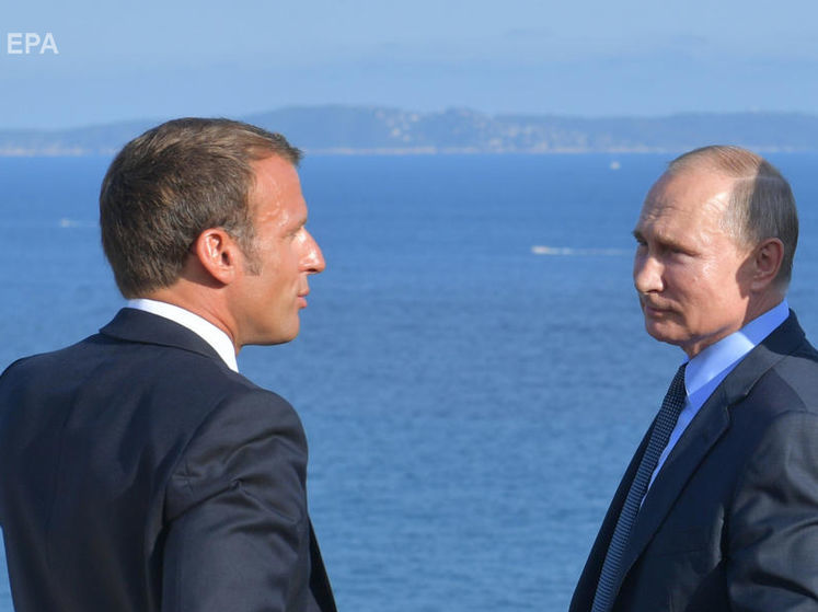 Макрон и Путин обсудили Украину и подготовку нормандского саммита
