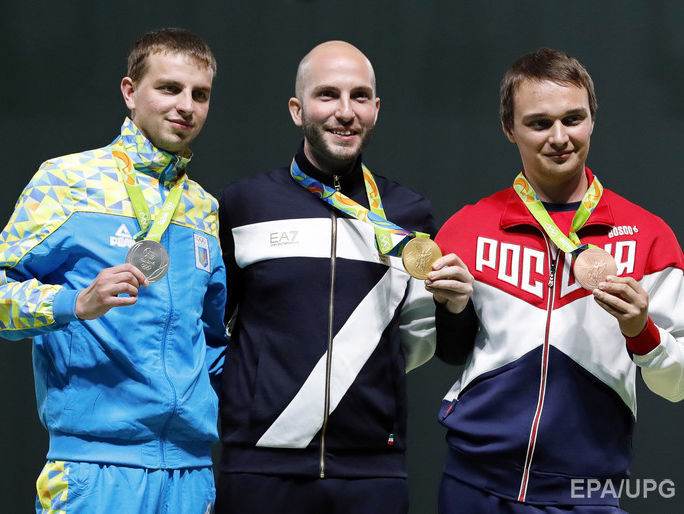 Украинский стрелок завоевал первую медаль в Рио-де-Жанейро