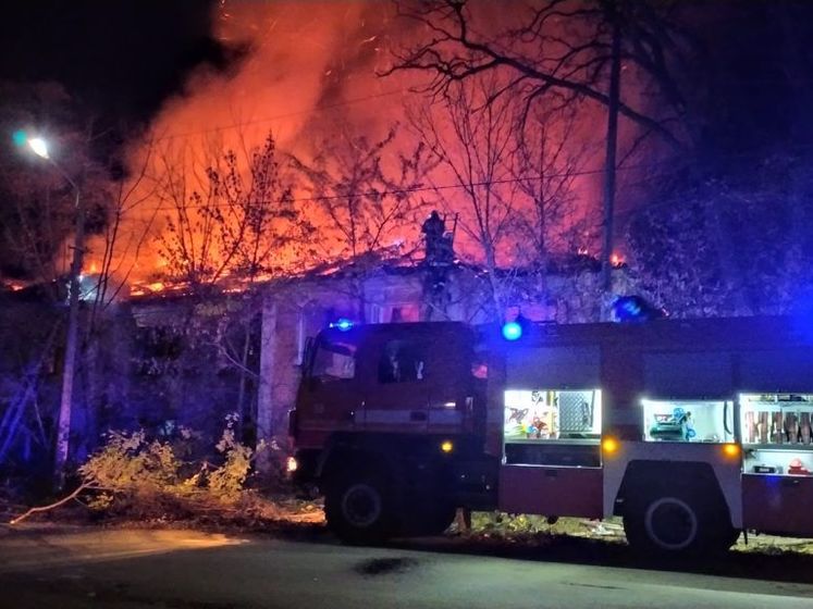 ﻿У Донецькій області внаслідок обстрілу бойовиків згоріли дачні будинки – штаб ООС