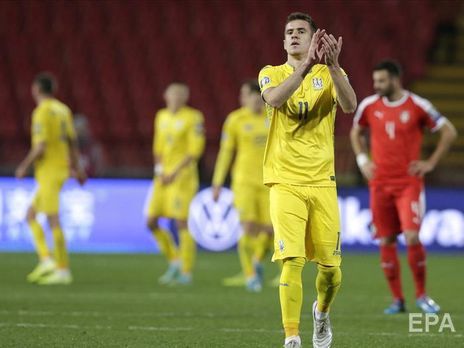 ﻿Збірна України з футболу опустилася на два рядки в рейтингу ФІФА