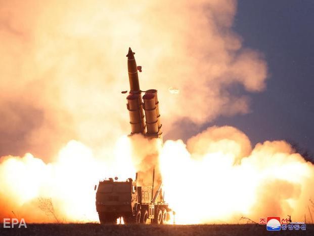 ﻿У КНДР випробували багатоцільову ракетну установку надвеликого калібру