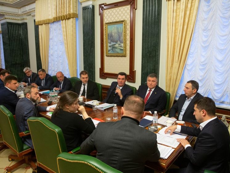 На координационном совещании в Офисе президента Украины утвердили пять сценариев реинтеграции Донбасса