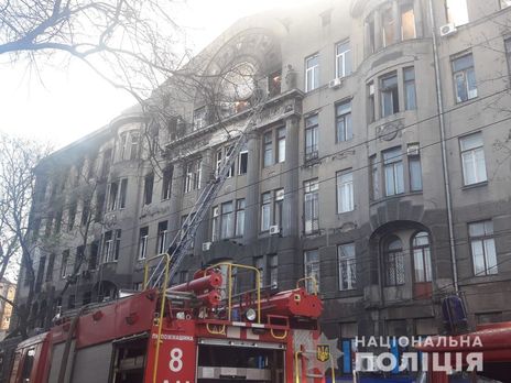 Пожар в Одессе. Скончалась сотрудница колледжа, в горсовете сообщили о 21 пострадавшем