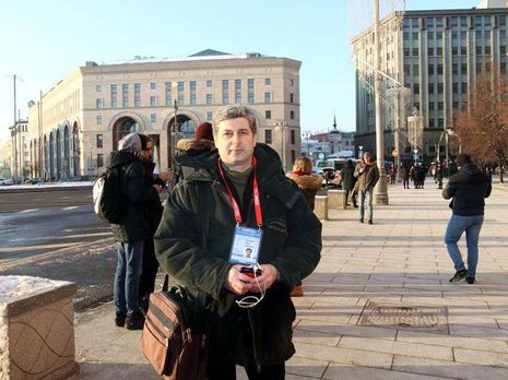 ﻿Російському активісту Гальперіну змінили умовний строк на реальний