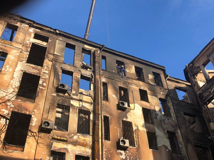 ﻿Кабмін виділить 4 млн грн на ліквідацію наслідків пожежі в центрі Одеси