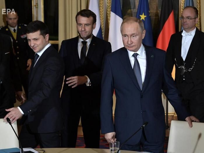 Бацман: Зеленский в Париже сказал Путину, что их имена заканчиваются на -мир