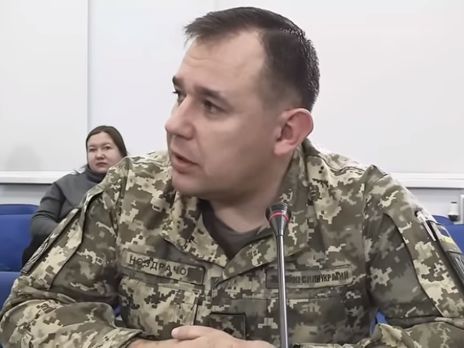 ﻿Полковника ЗСУ Ноздрачова після заяви про 