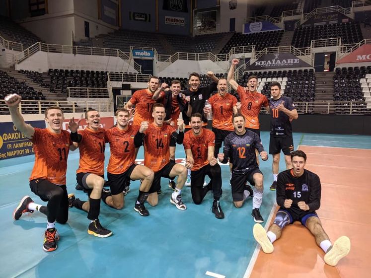 ﻿Український волейбольний клуб "Барком-Кажани" переміг ПАОК і вийшов в 1/8 фіналу Кубка ЄКВ