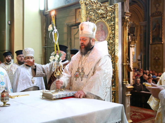 В Волынской епархии ПЦУ впервые в Украине провели рождественское богослужение 25 декабря