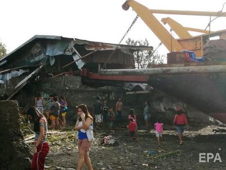 ﻿На Філіппінах кількість жертв тайфуну 
