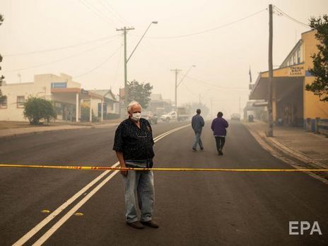 Пожежі в Австралії не вщухають із листопада