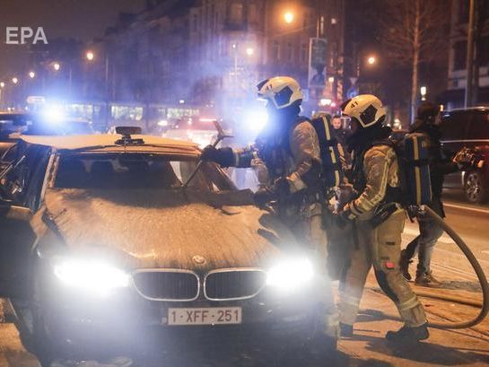 В Брюсселе в новогоднюю ночь арестовали более 200 человек