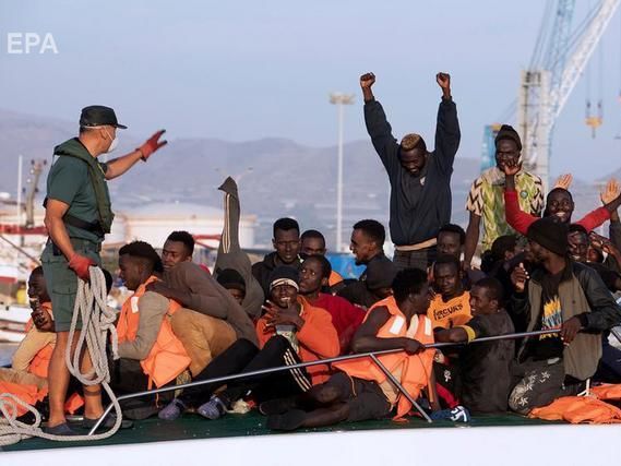 В 2019 году Средиземное море на пути в Европу пересекли 110,6 тыс. мигрантов