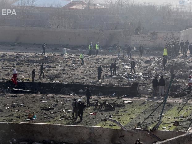 СНБО создал штаб в связи с катастрофой самолета МАУ в Тегеране
