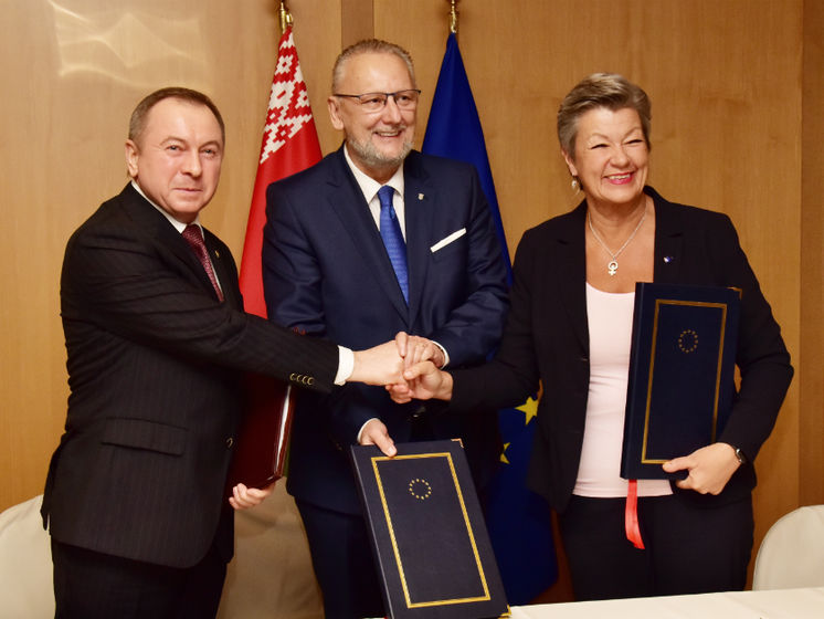 ﻿Білорусь і ЄС підписали угоду про спрощення візового режиму