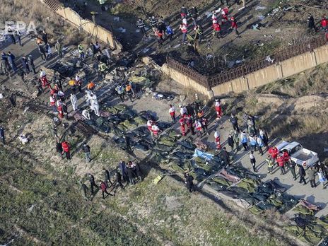 Катастрофа українського літака сталася 8 січня