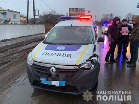 В Борисполе мужчину насмерть сбил полицейский