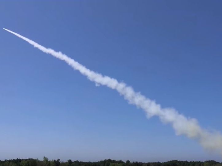 Обнародованы кадры огневых испытаний ракеты "Ольха". Видео