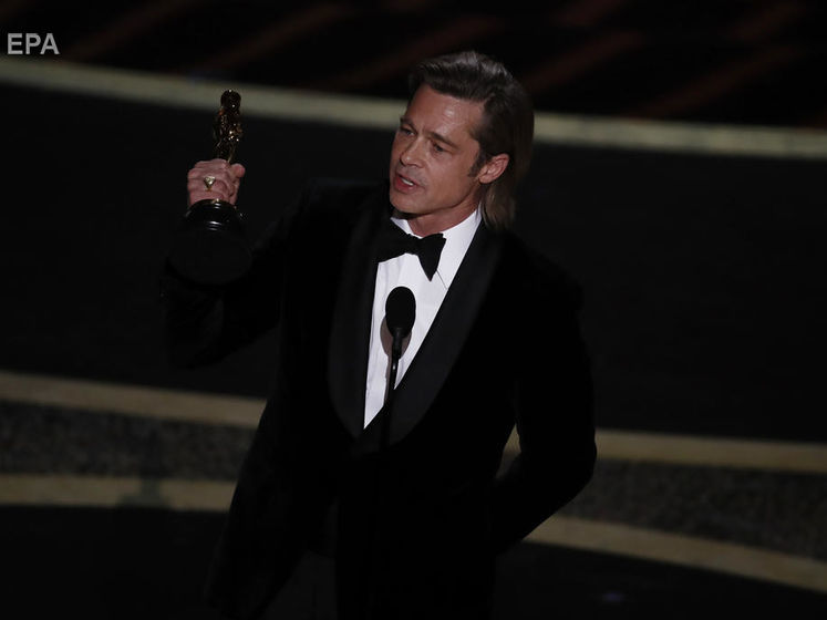 Брэд Питт получил первый актерский "Оскар" в карьере