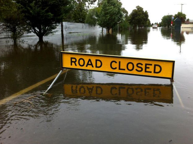 В австралийский Новый Южный Уэльс на смену пожарам пришли наводнения