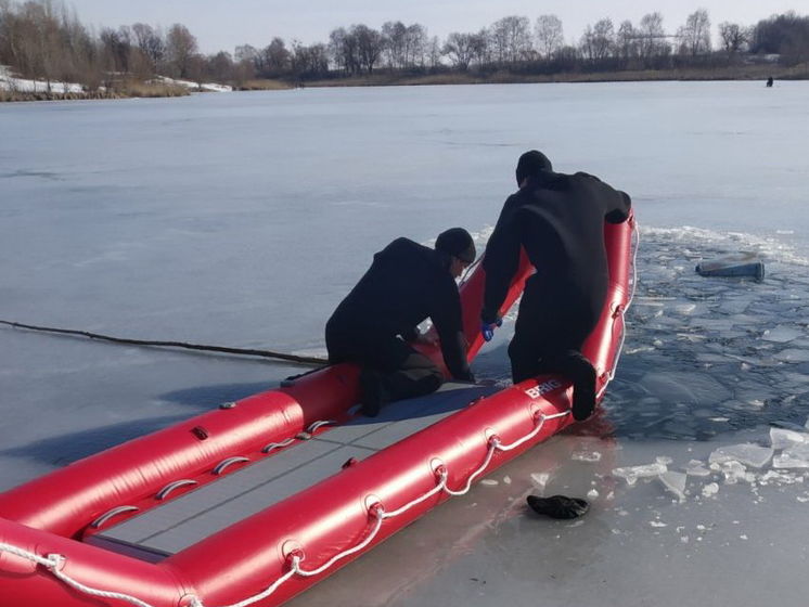 В Харьковской области погиб рыбак, провалившись под лед