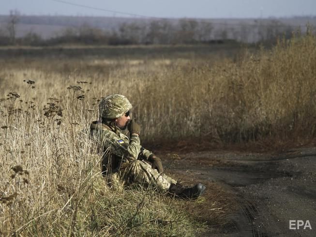 ﻿21 лютого на Донбасі було поранено одного українського військового – штаб ООС