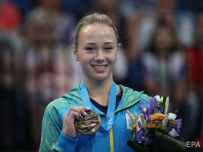 Двое украинок завоевали медали на этапе Кубка мира по спортивной гимнастике