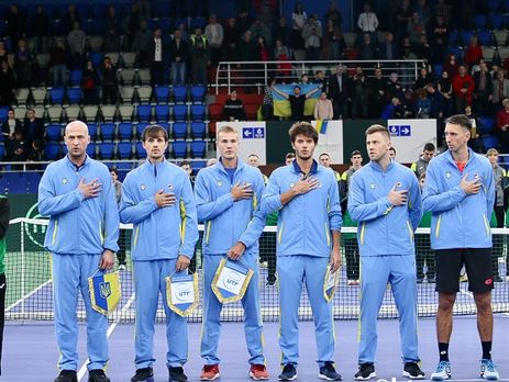 ﻿Збірна України з тенісу програла дві гри Тайваню на Кубку Девіса 